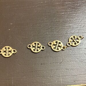 Tory Burch charms - gold